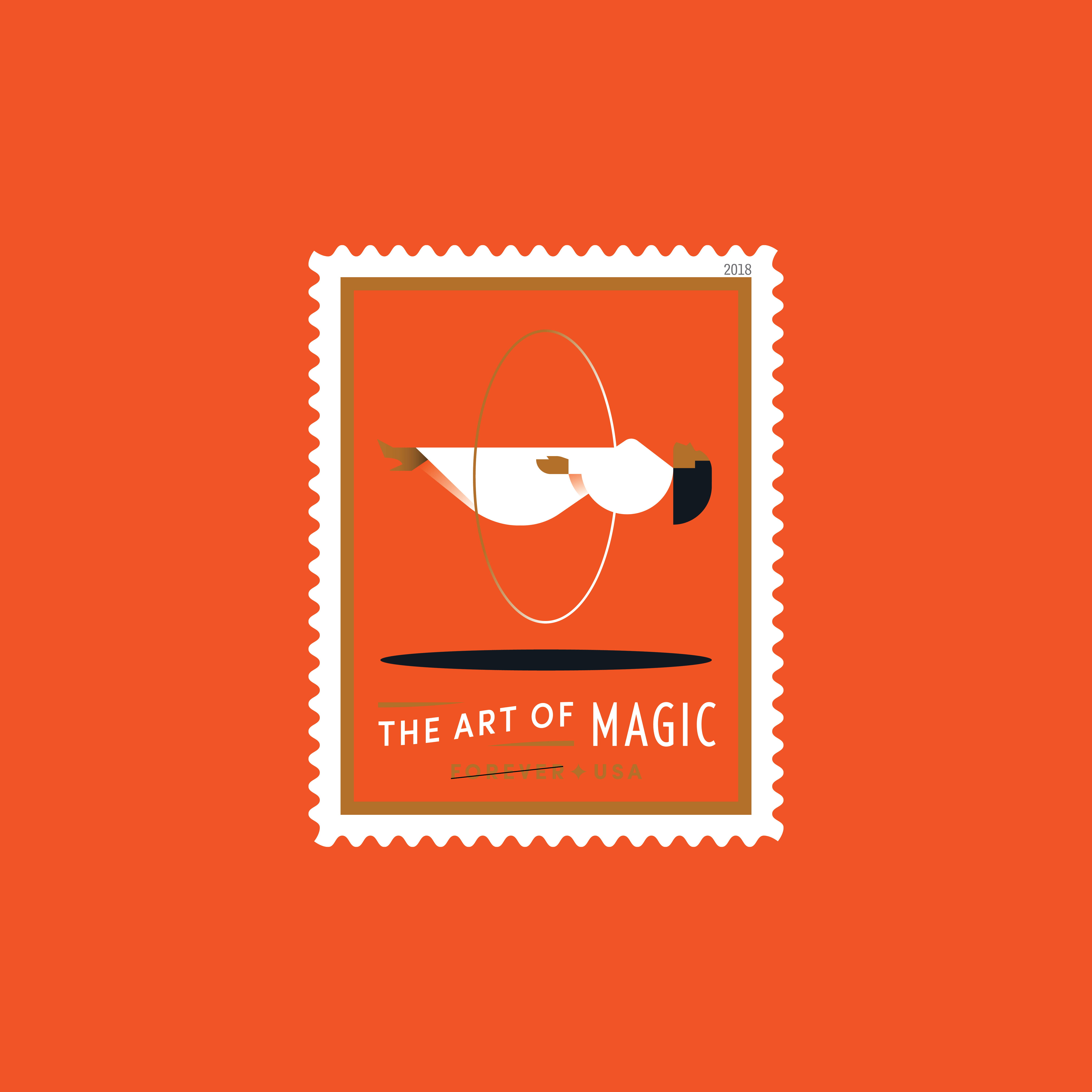Art of Magic stamp