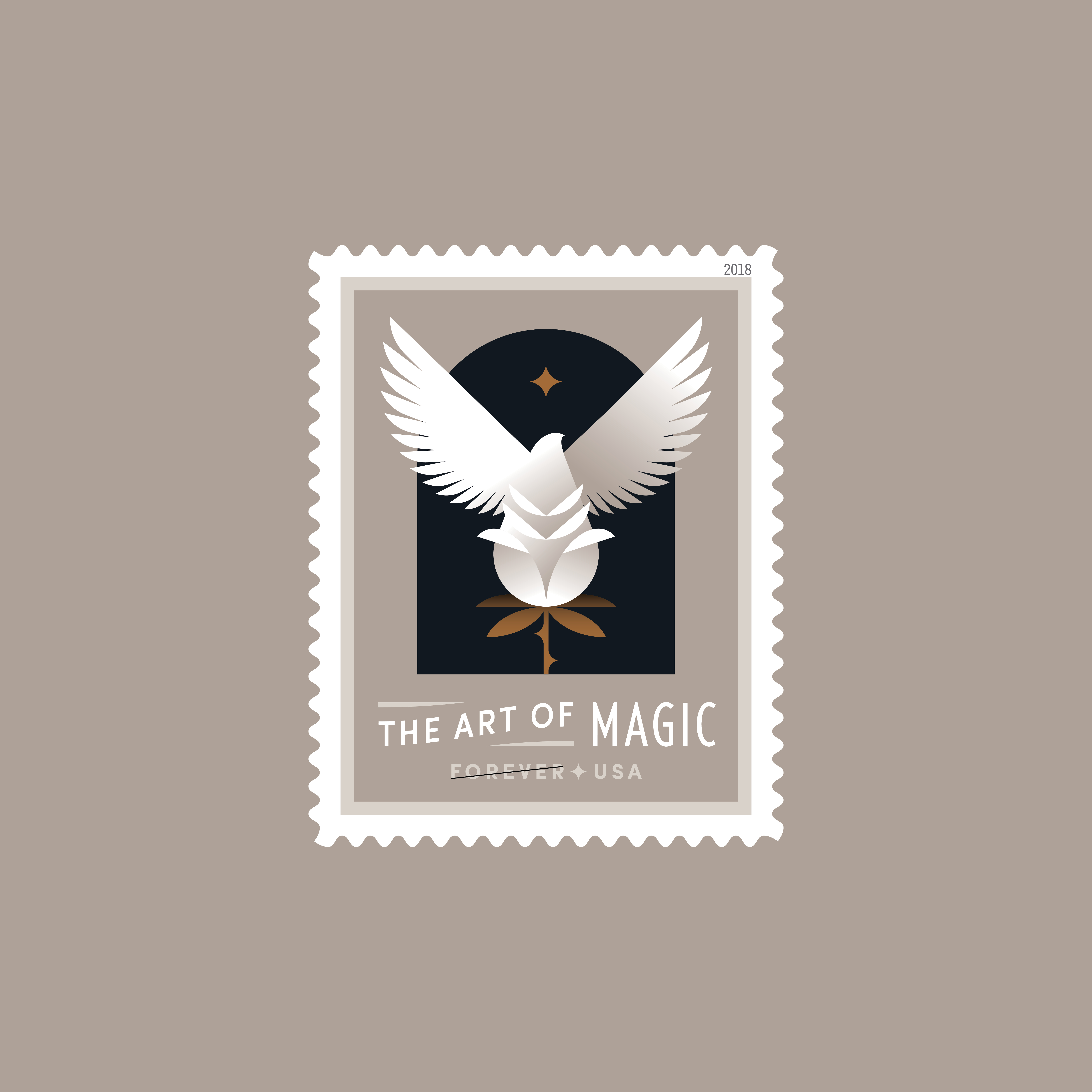 Art of Magic stamp