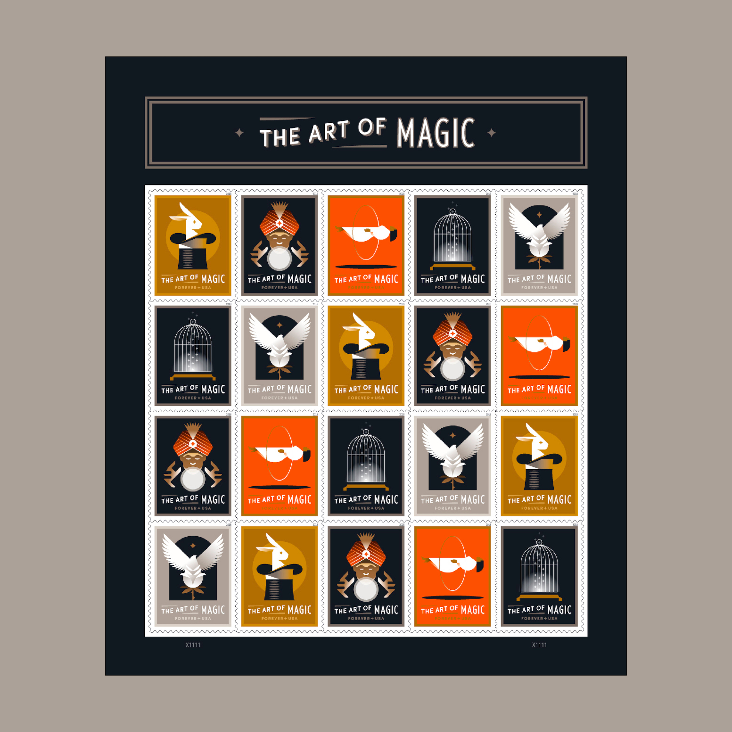 Art of Magic stamp pane