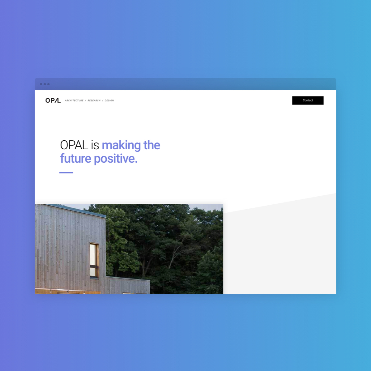 OPAL Architecture Website