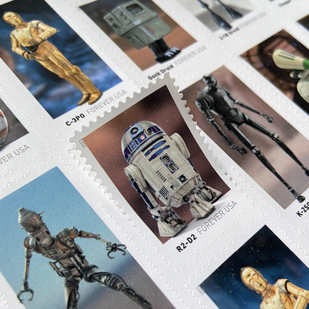 USPS Stamps and Products: Star Wars Droids