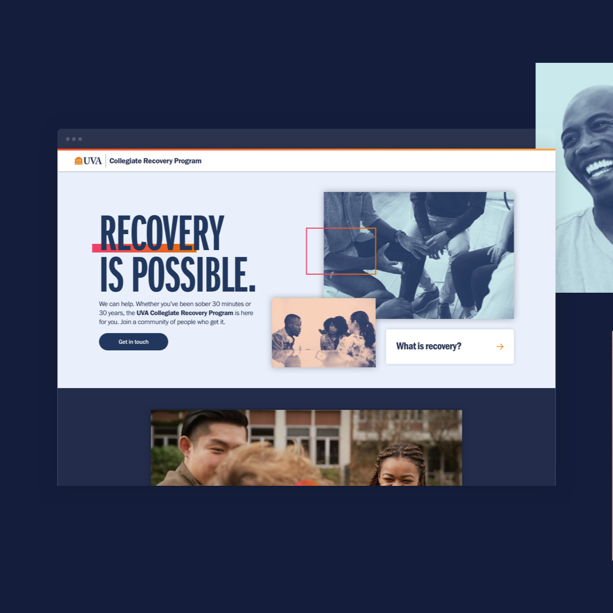 UVA Collegiate Recovery Program Website