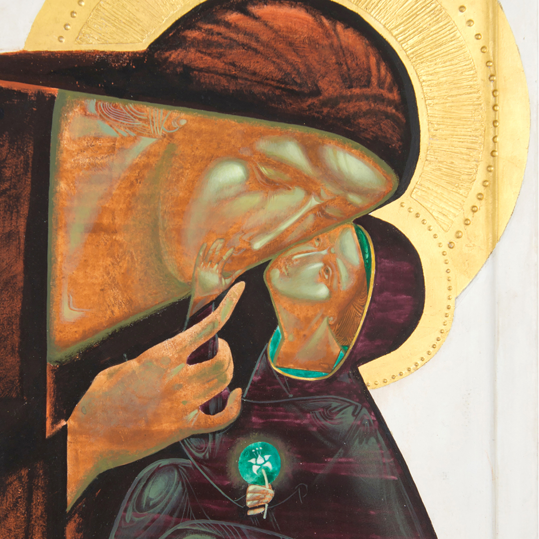 Response Magazine illustration of madonna and child