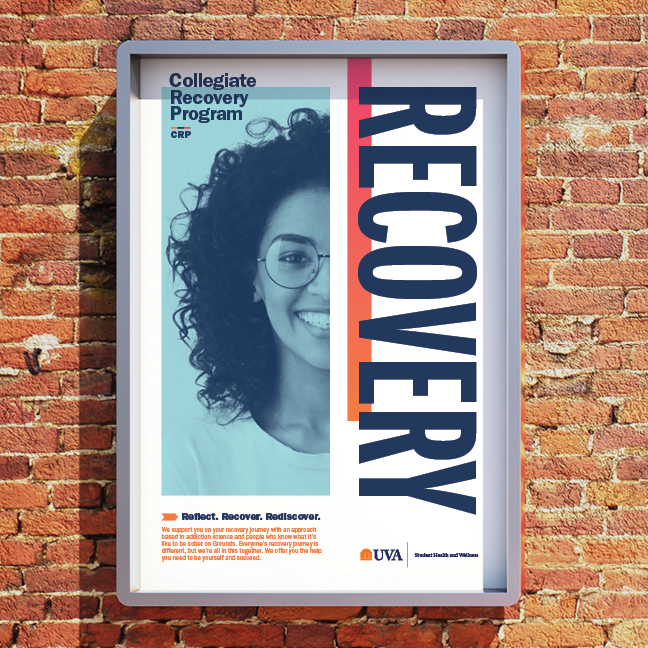 UVA Collegiate Recovery brand design