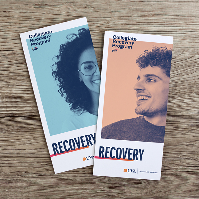 UVA Collegiate Recovery brand design