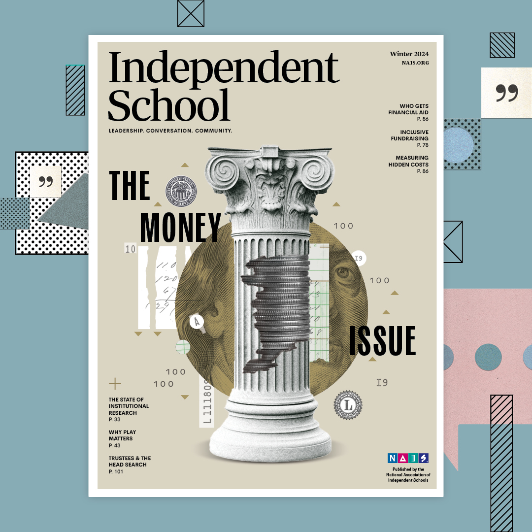 Independent School Magazine cover
