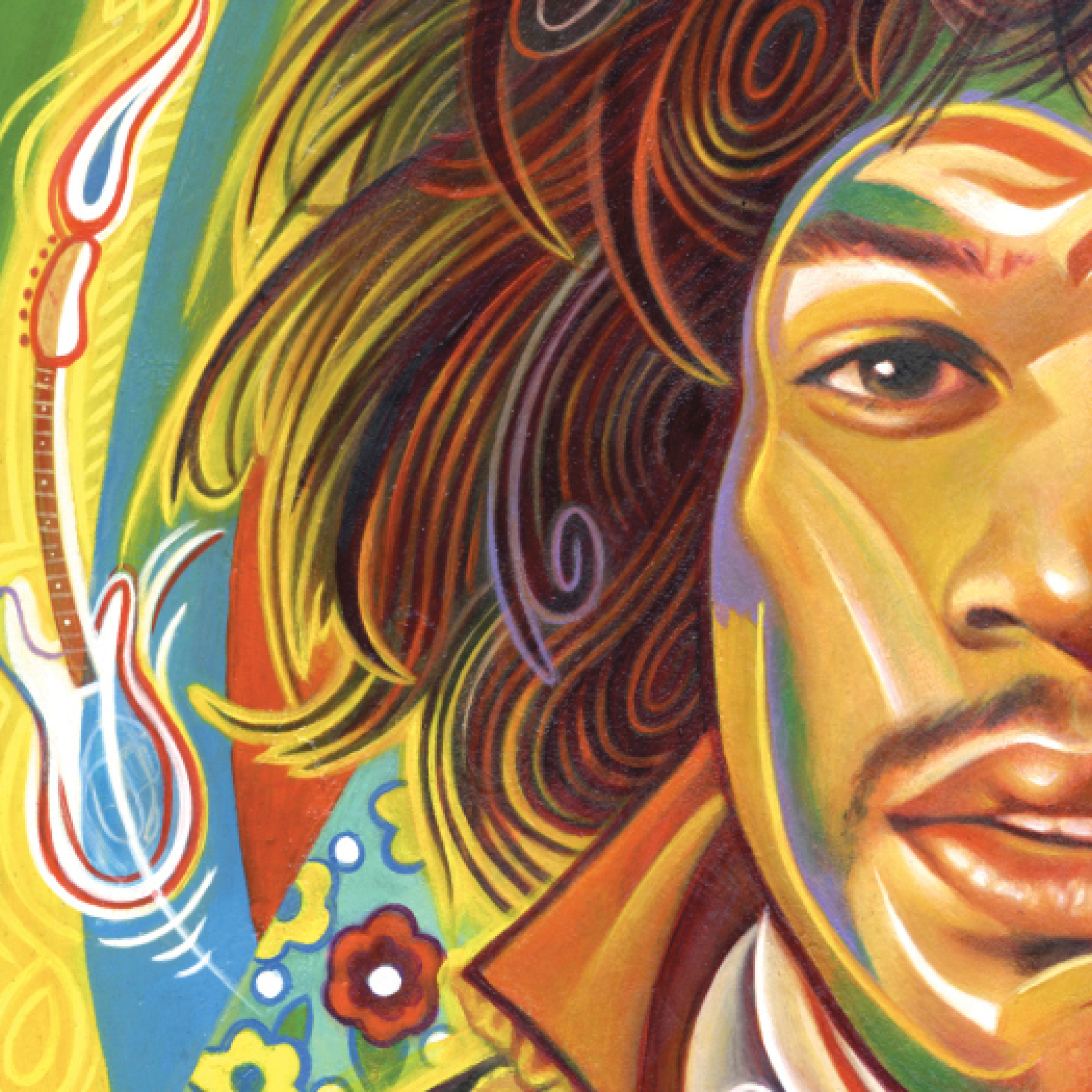 Jimi Hendrix stamp