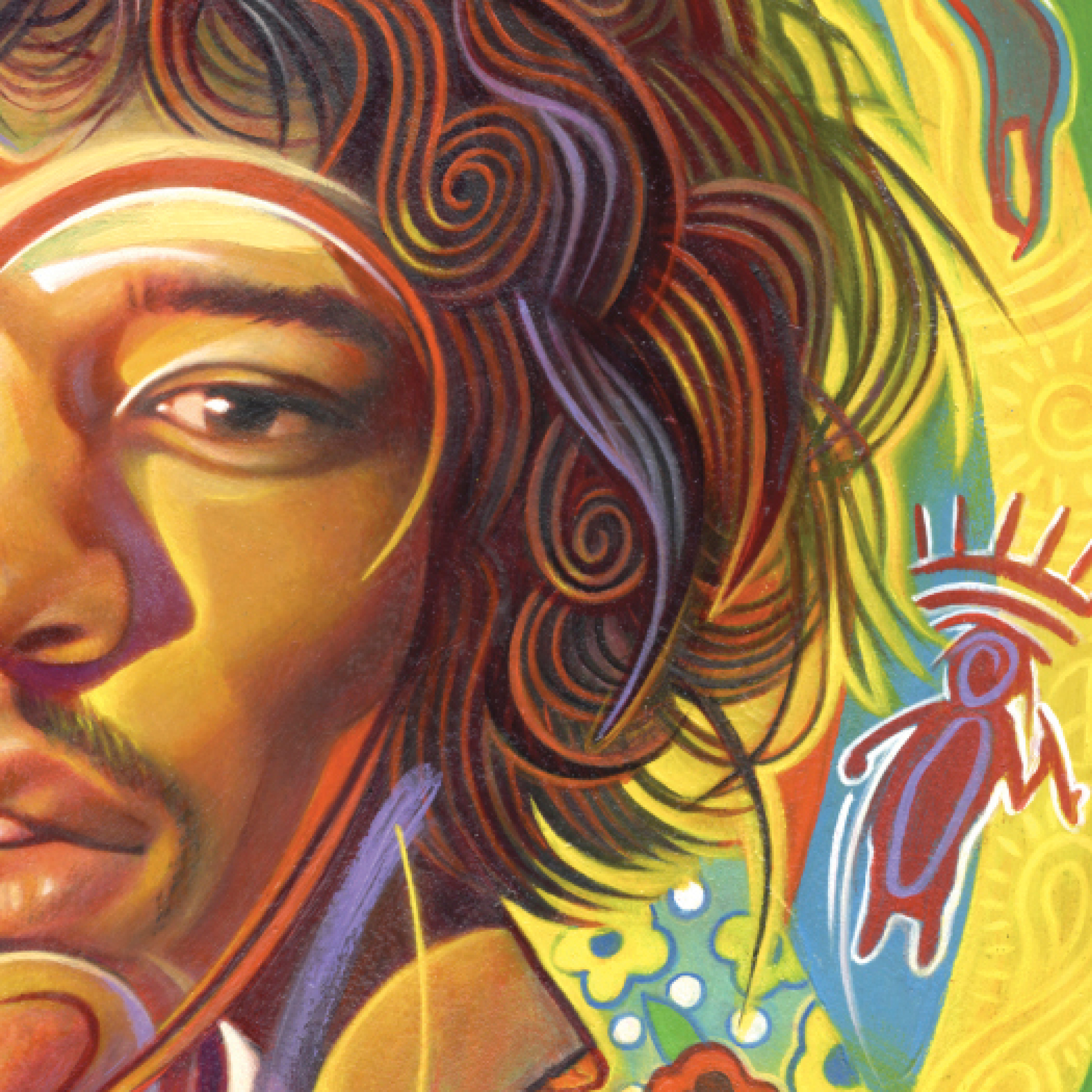 Jimi Hendrix stamp