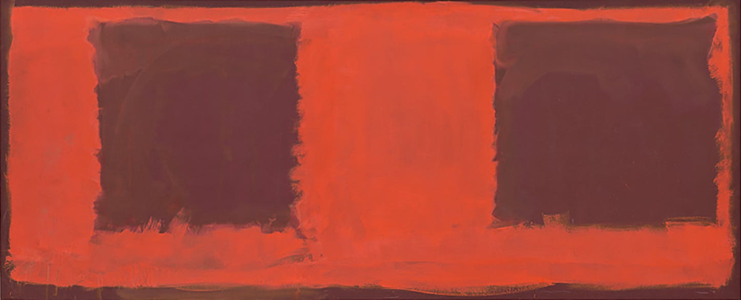 Untitled, Mark Rothko, 1959, oil and mixed media on canvas. (Source: Harvard Art Museums)