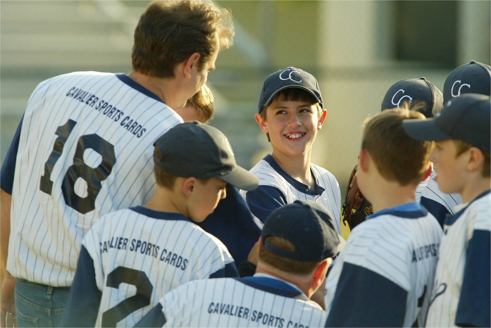 Kids baseball team