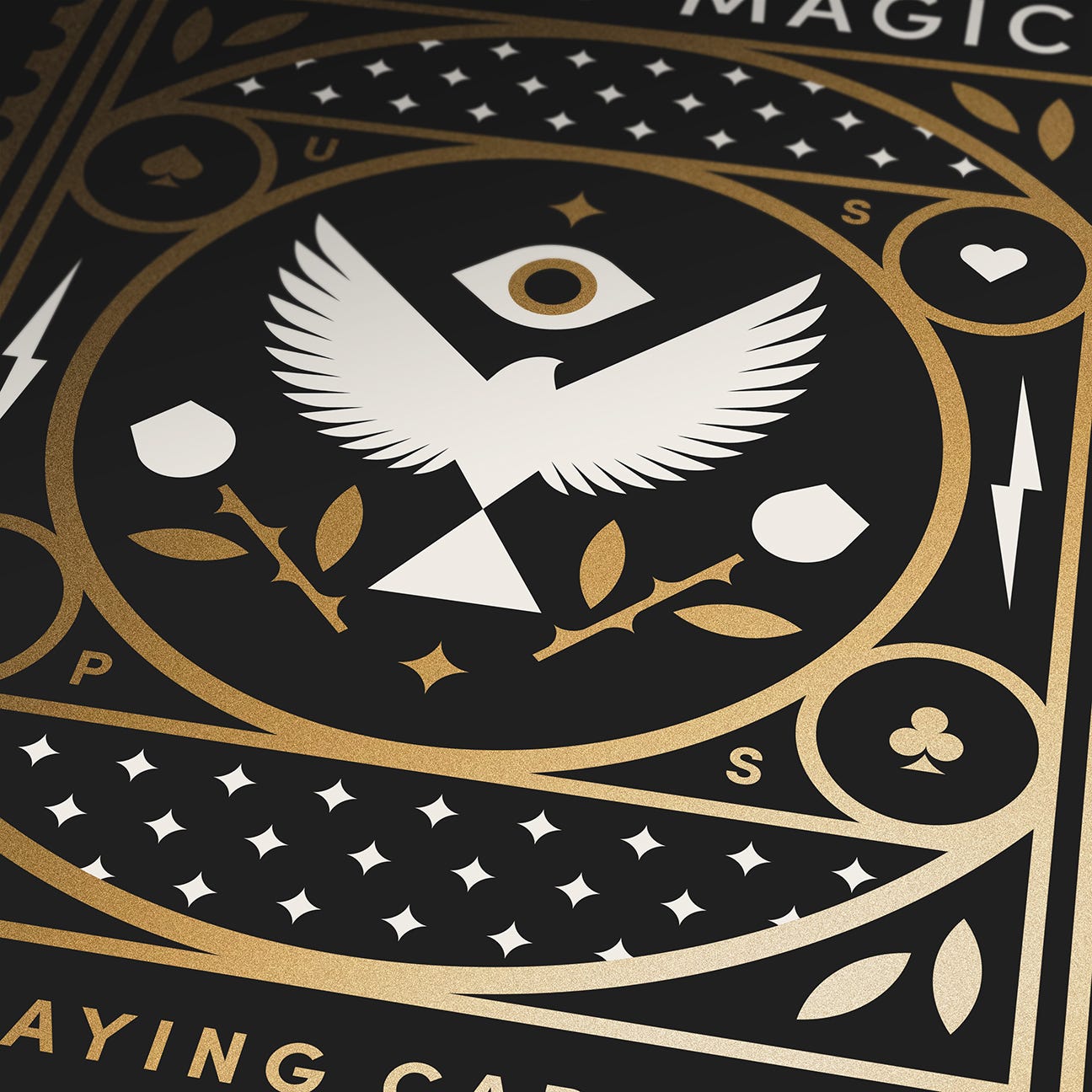 Detail of Magic card deck