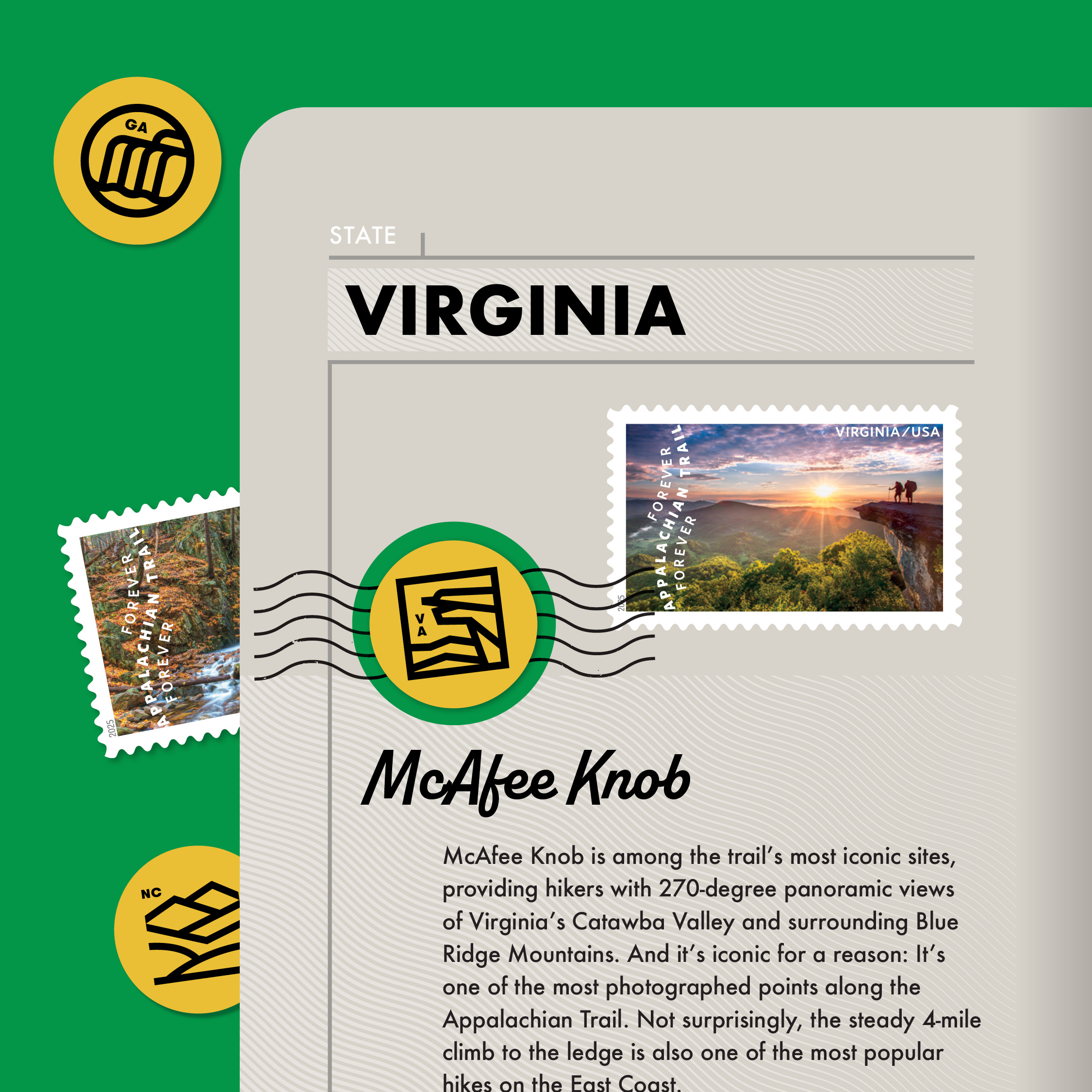 Appalachian Trail collector's set items