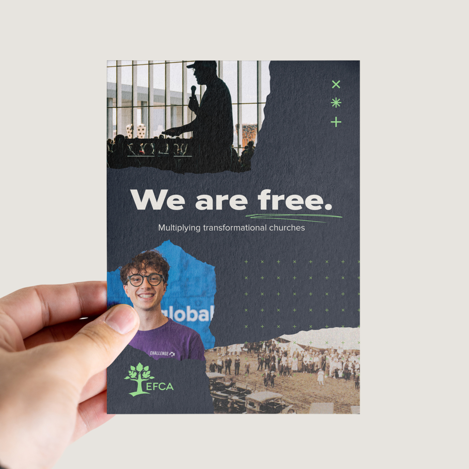 efca brochure with we are free tagline