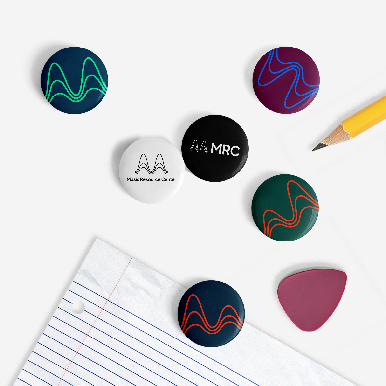 Music Resource Center buttons