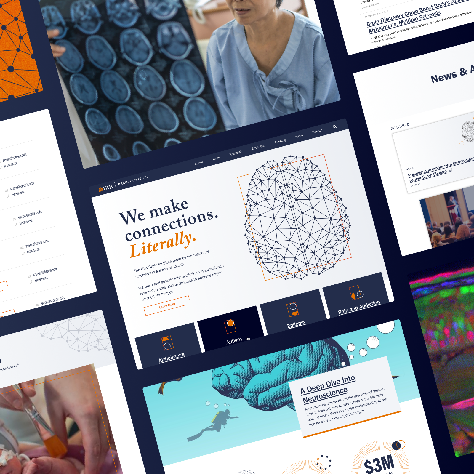 brain website tiles