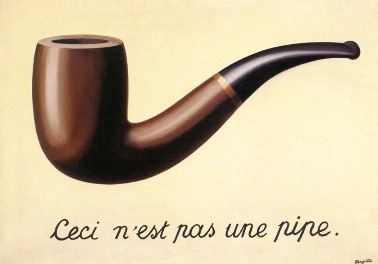 This is not a pipe painting by Rene Magritte