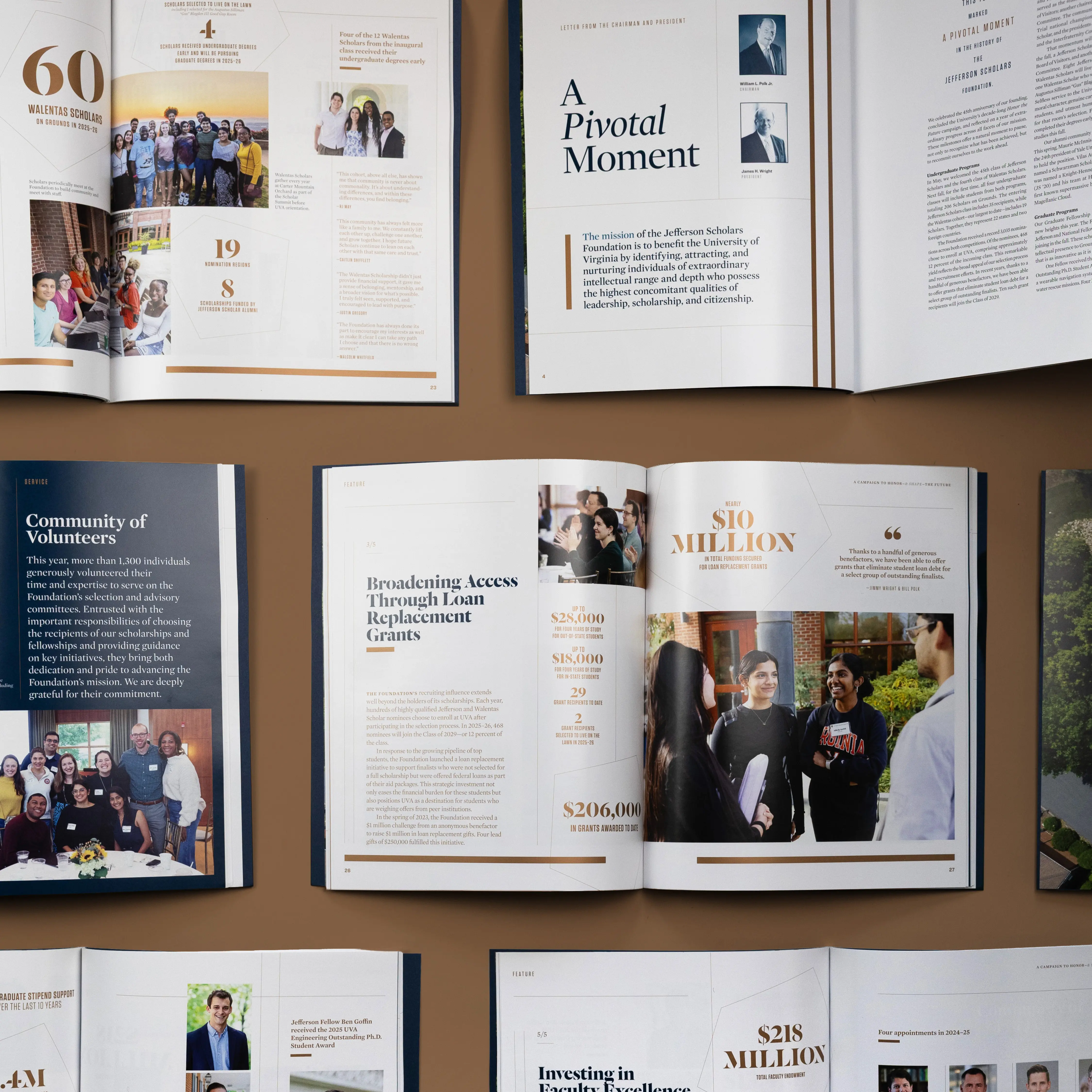 jefferson scholars foundation report layout interior