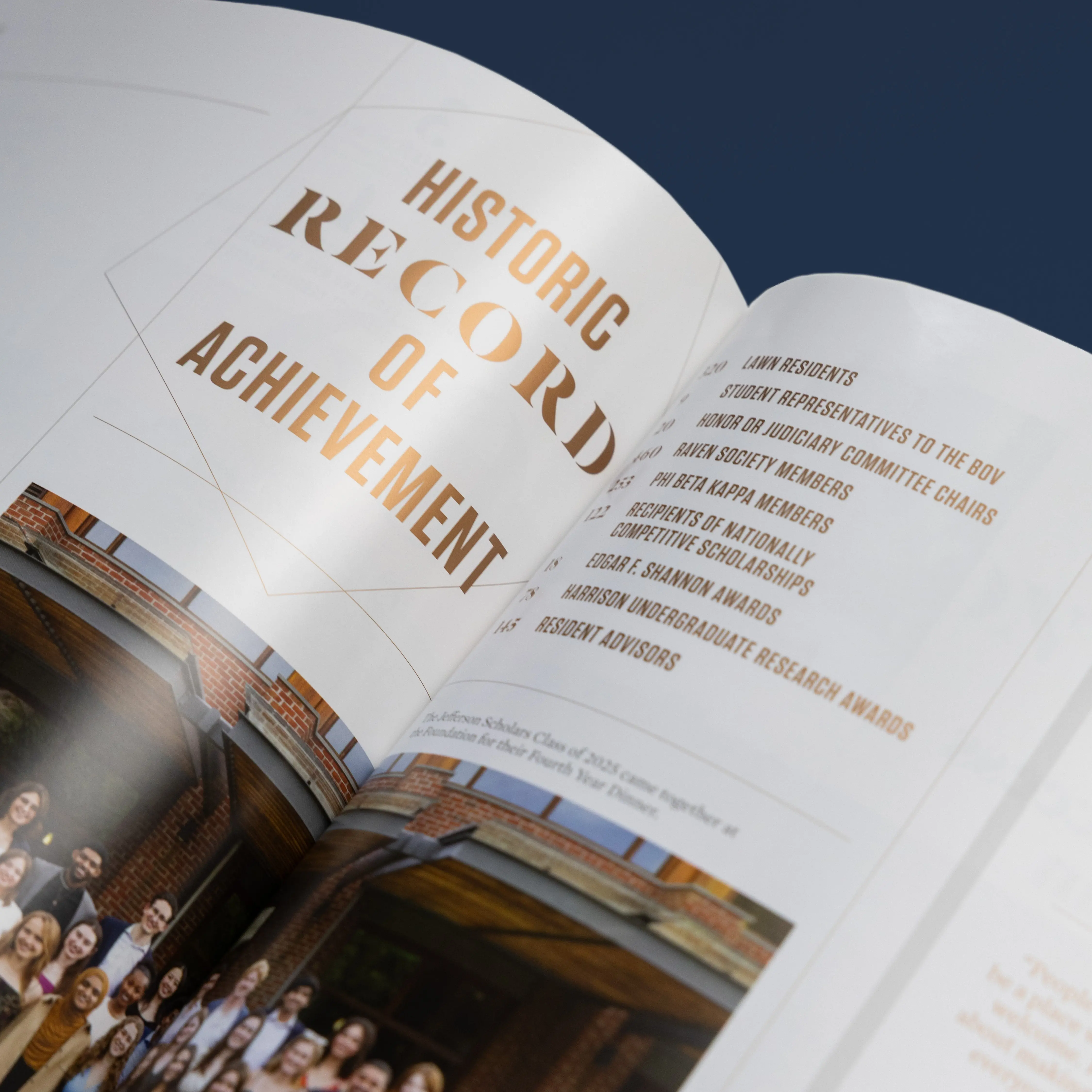 jefferson scholars foundation report layout interior