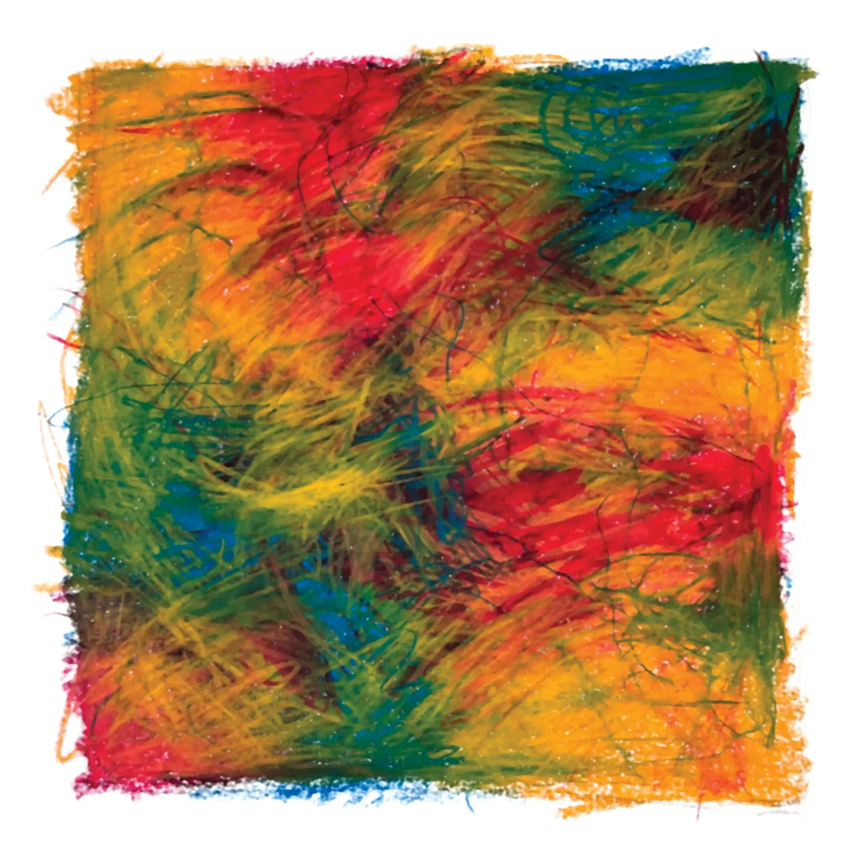 abstract art in a square