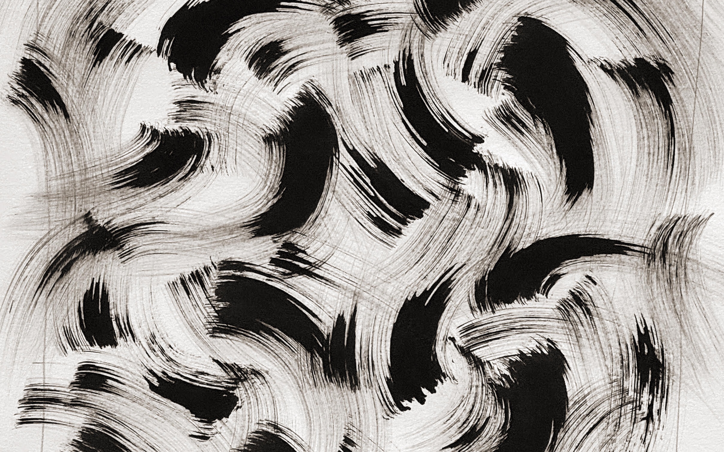 abstract brushstroke art